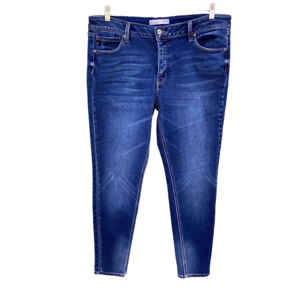 Kancan for Maurices Button Fly Stretch Skinny Jeans Sz 32